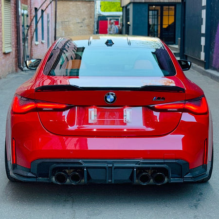 SOOQOO Diffuser SOOQOO V1 BMW M4 G82 Rear Diffuser In Prepreg Carbon Fiber
