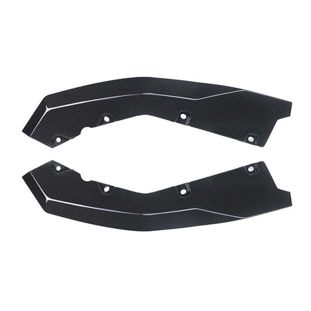 SOOQOO Diffuser SOOQOO V2 BMW M3 G80 Rear Diffuser W/Brake Light In Prepreg Carbon Fiber