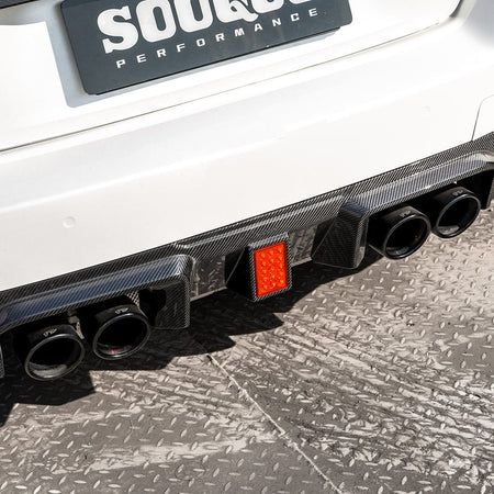 SOOQOO Diffuser SOOQOO V3 BMW M2 G87 Rear Diffuser In Prepreg Carbon Fiber