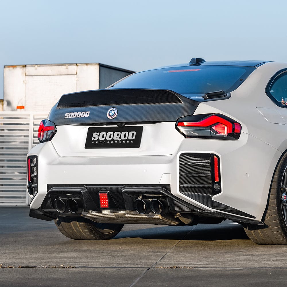 SOOQOO Diffuser SOOQOO V3 BMW M2 G87 Rear Diffuser In Prepreg Carbon Fiber