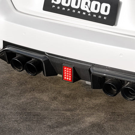 SOOQOO Diffuser SOOQOO V3 BMW M2 G87 Rear Diffuser In Prepreg Carbon Fiber