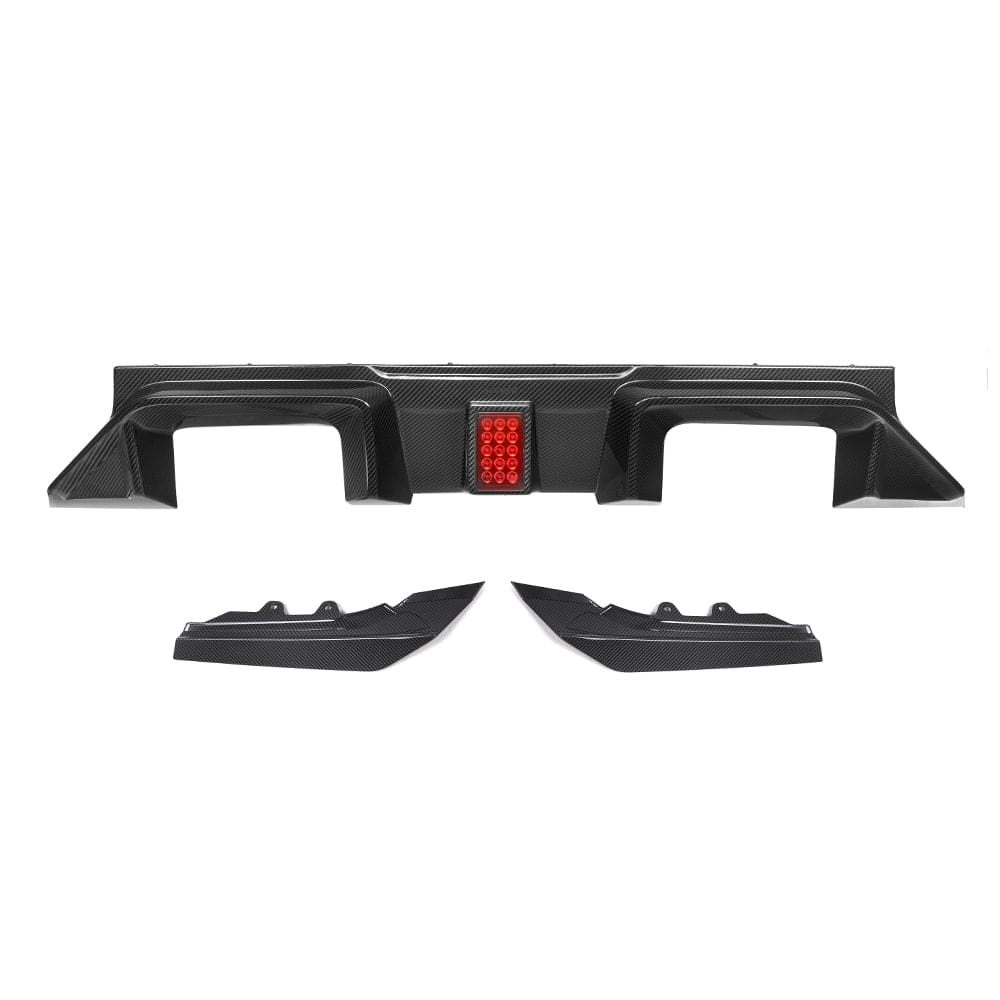 SOOQOO Diffuser SOOQOO V3 BMW M2 G87 Rear Diffuser In Prepreg Carbon Fiber