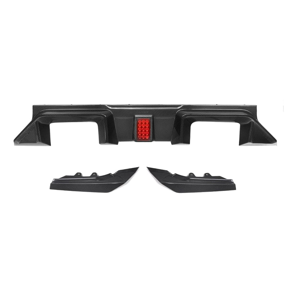 SOOQOO Diffuser SOOQOO V3 BMW M2 G87 Rear Diffuser In Prepreg Carbon Fiber