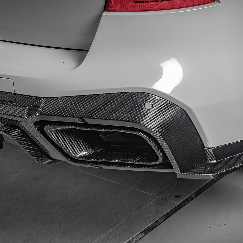 SOOQOO Exhaust SOOQOO BMW X5 G05 Exhaust Tips In Prepreg Carbon Fiber