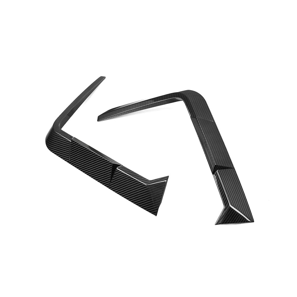 SOOQOO Front Bumper Trim SOOQOO BMW XM G09 Rear Bumper Insert In Prepreg Carbon Fiber