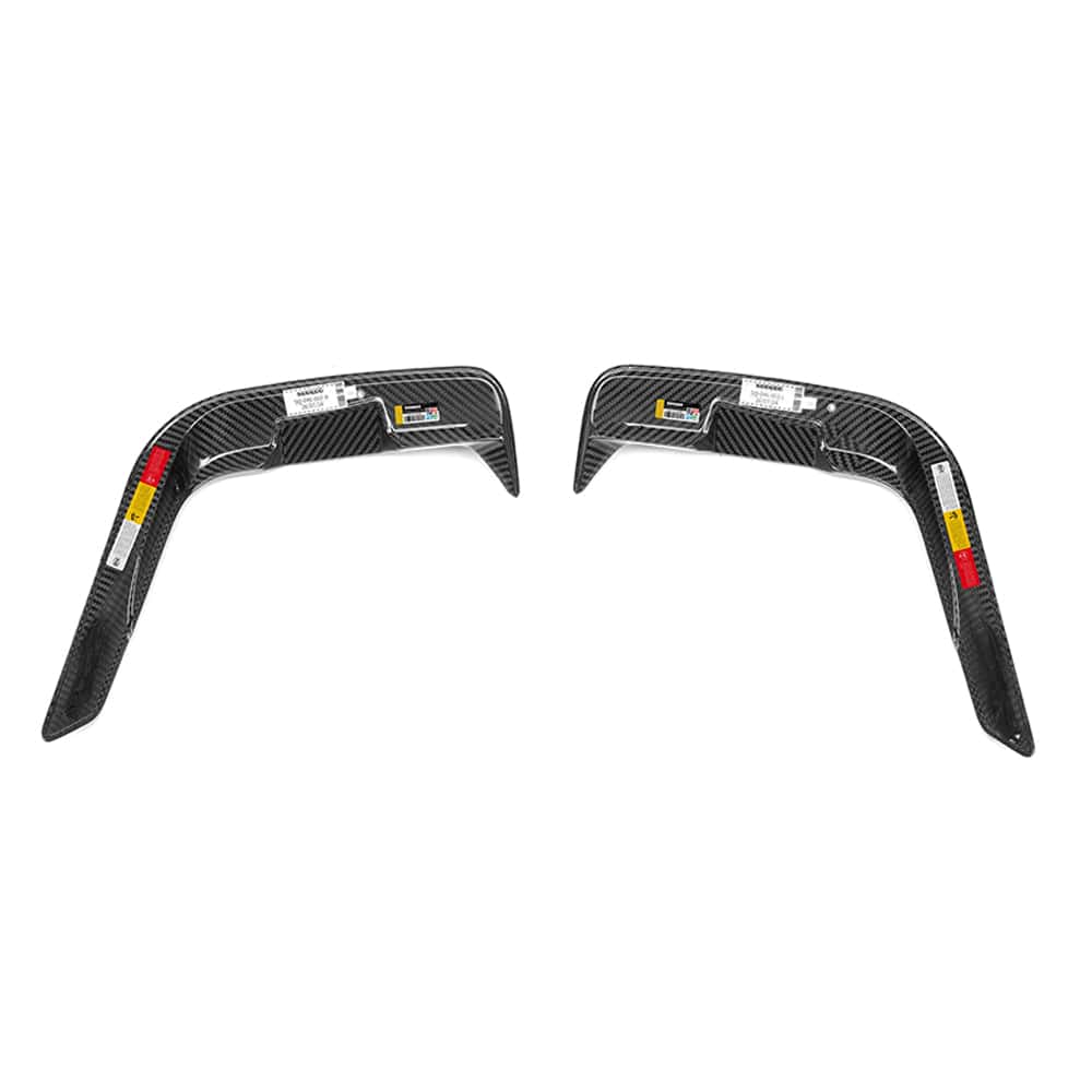 SOOQOO Front Bumper Trim SOOQOO BMW Z4 G29 Front Bumper Inserts In Gloss Carbon