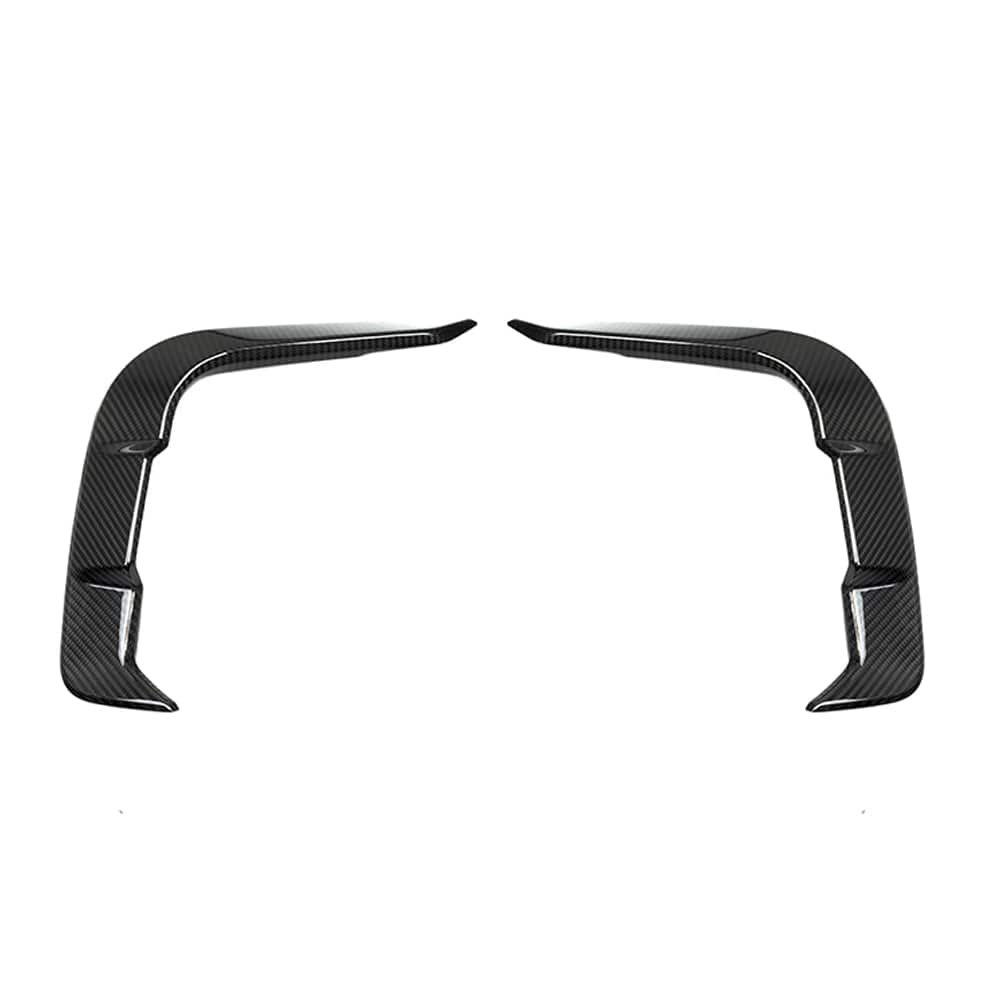 SOOQOO Front Bumper Trim SOOQOO BMW Z4 G29 Front Bumper Inserts In Gloss Carbon