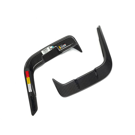 SOOQOO Front Bumper Trim SOOQOO BMW Z4 G29 Front Bumper Inserts In Gloss Carbon