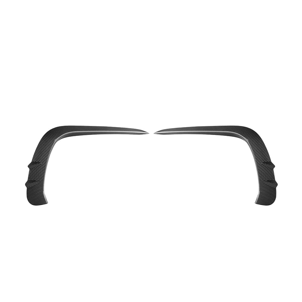 SOOQOO Front Bumper Trim SOOQOO MERCEDES-AMG CLE 53 C236 Front Bumper Inserts In Prepreg Carbon Fiber