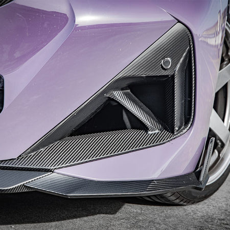 SOOQOO Front Duct SOOQOO BMW 2 Series G42 Air Inlets In Prepreg Carbon Fiber