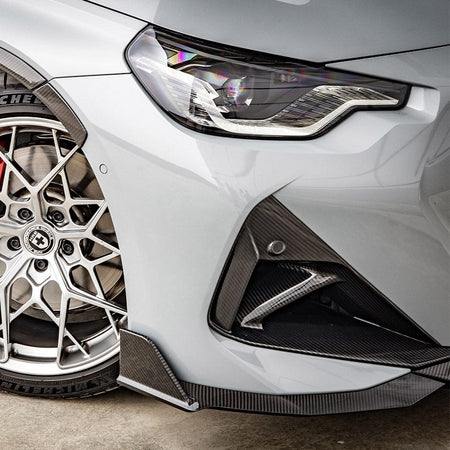 SOOQOO Front Duct SOOQOO BMW 2 Series G42 Air Inlets In Prepreg Carbon Fiber