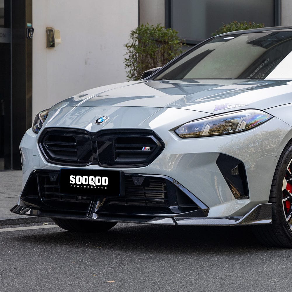 SOOQOO Front Lip SOOQOO BMW 2 Series F74 Front Lip In Prepreg Carbon Fiber