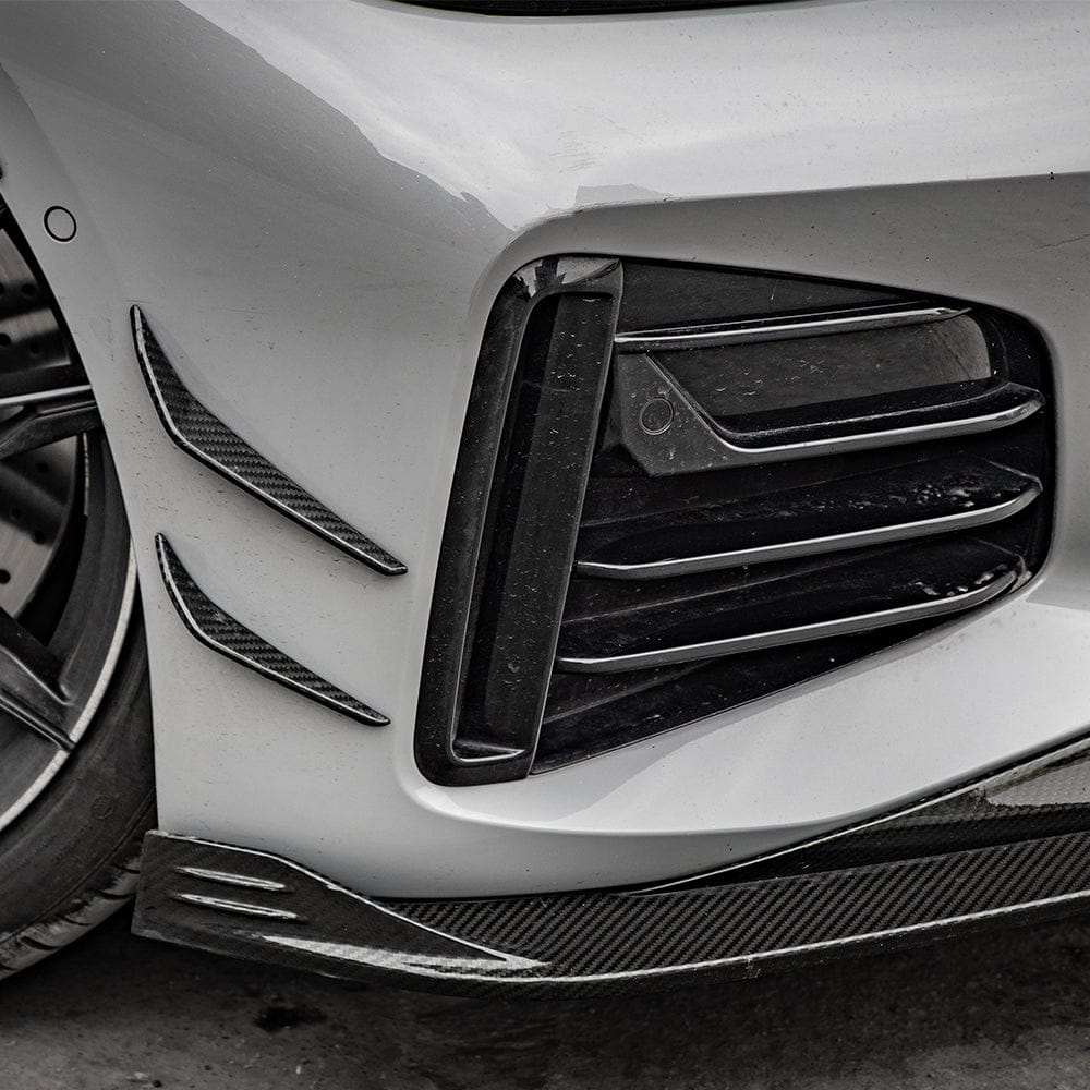 SOOQOO Front Lip SOOQOO BMW 4 Series G26 Front Lip In Prepreg Carbon Fiber
