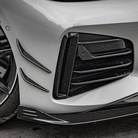 SOOQOO Front Lip SOOQOO BMW 4 Series G26 Front Lip In Prepreg Carbon Fiber