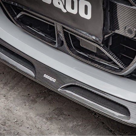 SOOQOO Front Lip SOOQOO BMW 4 Series G26 Front Lip In Prepreg Carbon Fiber