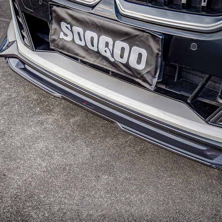 SOOQOO Front Lip SOOQOO BMW 5 Series G60 Front Lip In Prepreg Carbon Fiber