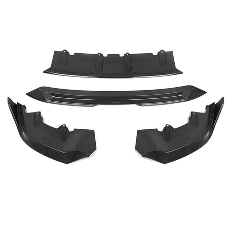 SOOQOO Front Lip SOOQOO BMW 5 Series G60 Front Lip In Prepreg Carbon Fiber