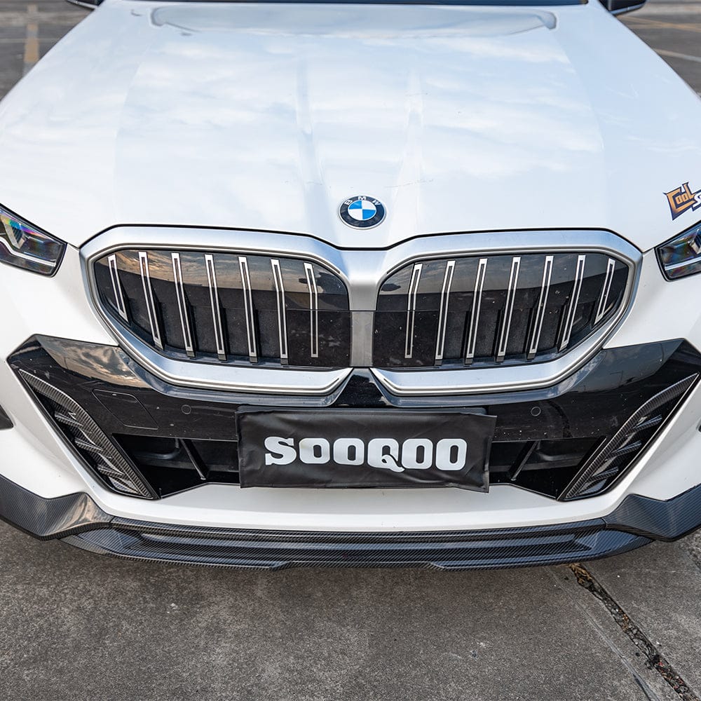 SOOQOO Front Lip SOOQOO BMW 5 Series G60 Front Lip In Prepreg Carbon Fiber