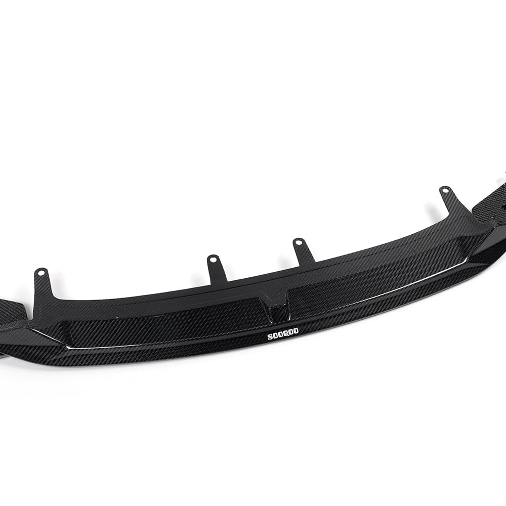 SOOQOO Front Lip SOOQOO BMW 8 Series G16 Front Lip In Prepreg Carbon Fiber