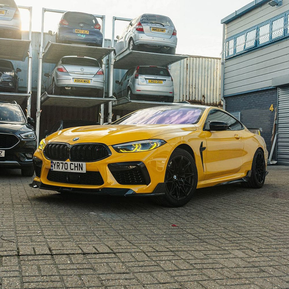 SOOQOO Front Lip SOOQOO BMW M8 F9x Front Lip In Prepreg Carbon Fiber