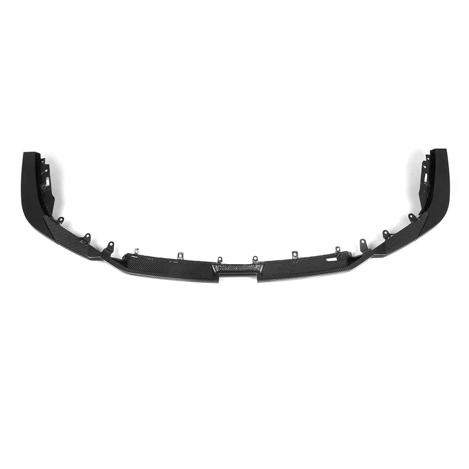 SOOQOO Front Lip SOOQOO BMW M8 F9x Front Lip In Prepreg Carbon Fiber