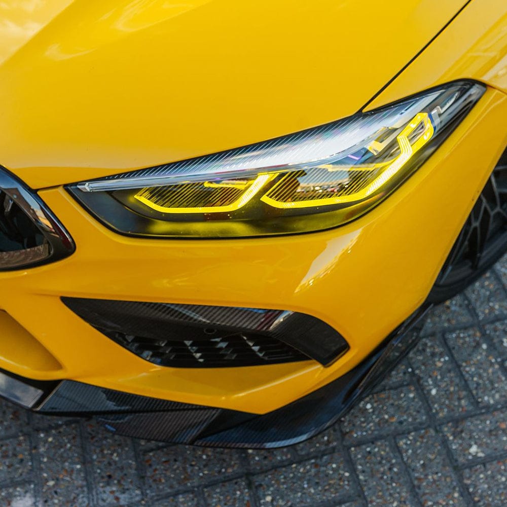 SOOQOO Front Lip SOOQOO BMW M8 F9x Front Lip In Prepreg Carbon Fiber