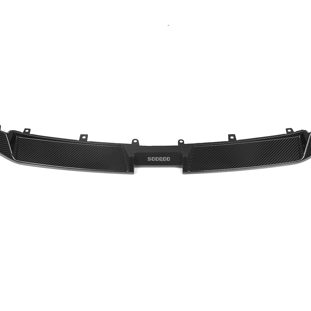 SOOQOO Front Lip SOOQOO BMW M8 F9x Front Lip In Prepreg Carbon Fiber