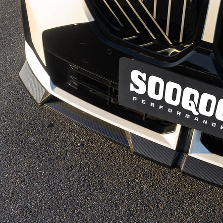 SOOQOO Front Lip SOOQOO BMW X3 G45 Front Lip in Prepreg Carbon Fiber