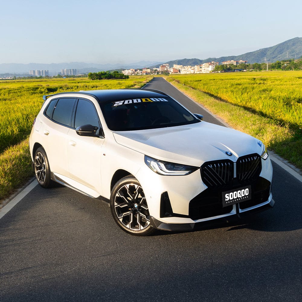 SOOQOO Front Lip SOOQOO BMW X3 G45 Front Lip in Prepreg Carbon Fiber