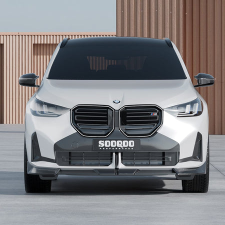 SOOQOO Front Lip SOOQOO BMW X3 G45 Front Lip in Prepreg Carbon Fiber