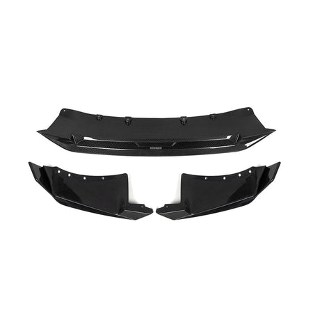SOOQOO Front Lip SOOQOO BMW X5 G05 LCI Front Lip In Prepreg Carbon Fiber