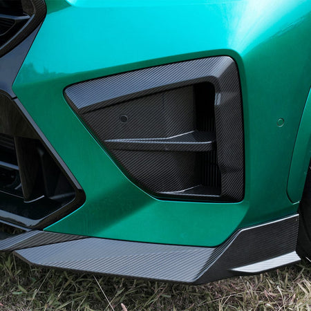 SOOQOO Front Lip SOOQOO BMW X5M F95 LCI Front Lip In Prepreg Carbon Fiber