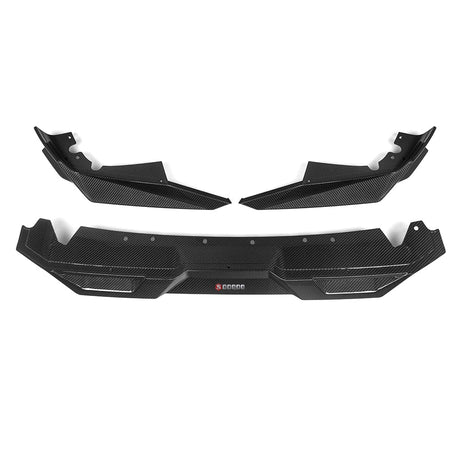 SOOQOO Front Lip SOOQOO BMW X5M F95 LCI Front Lip In Prepreg Carbon Fiber