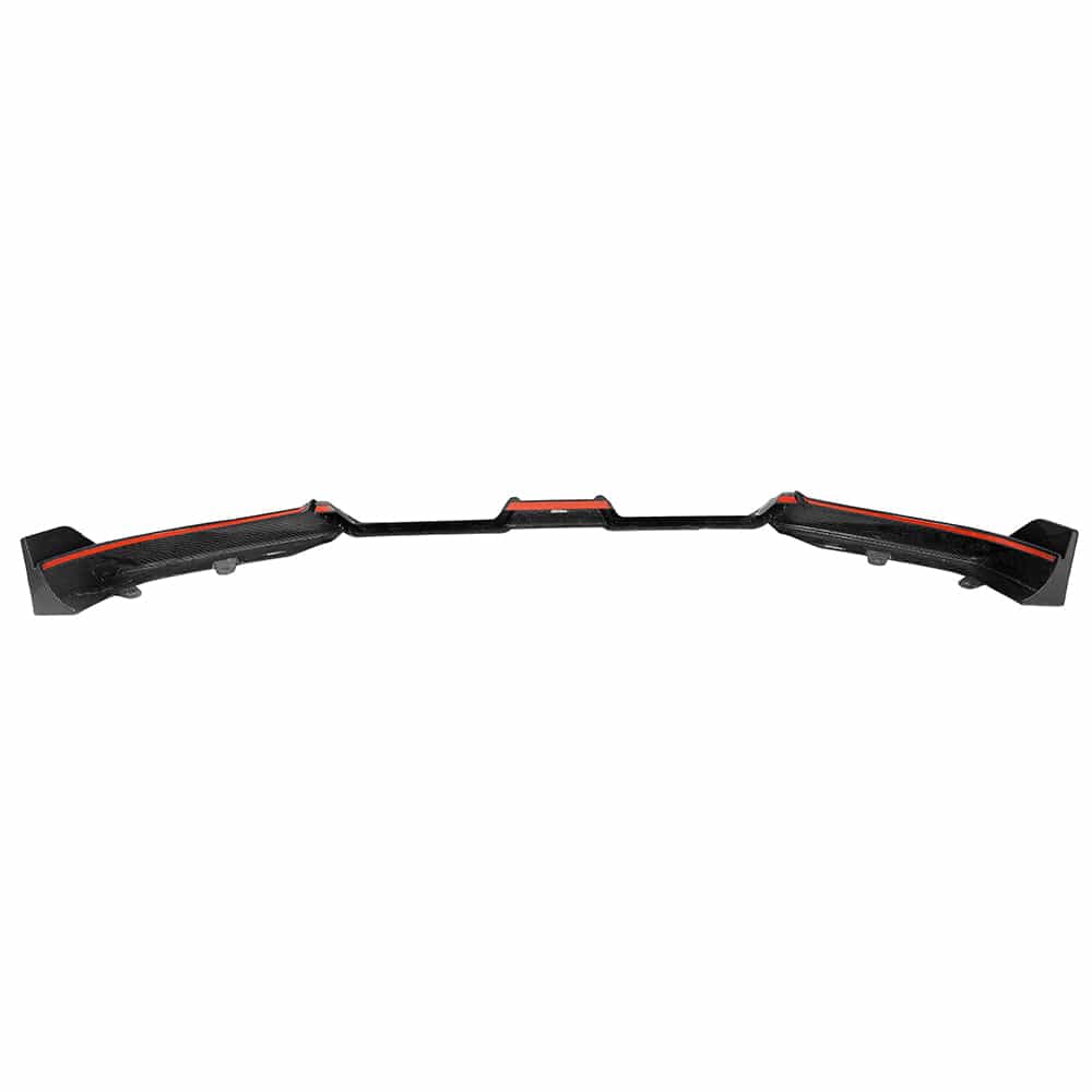 SOOQOO Front Lip SOOQOO BMW X6 G06 Facelift Front Lip In Prepreg Carbon Fiber