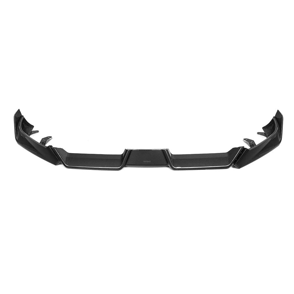 SOOQOO Front Lip SOOQOO BMW X6 G06 Facelift Front Lip In Prepreg Carbon Fiber