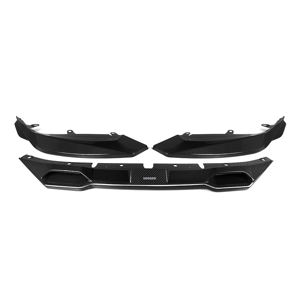 SOOQOO Front Lip SOOQOO V1 BMW M2 G87 Front Lip In Prepreg Carbon Fiber