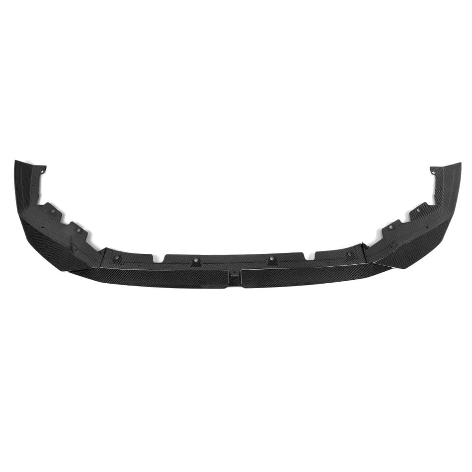 SOOQOO Front Lip SOOQOO V1 BMW M5 G90 Front Lip In Prepreg Carbon Fiber