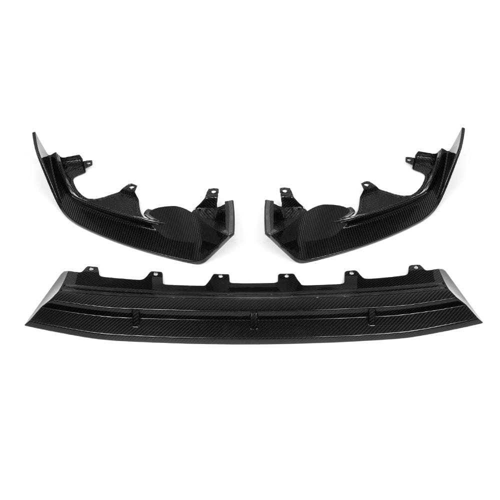 SOOQOO Front Lip SOOQOO V1 BMW X3 G01 LCI Front Lip In Prepreg Carbon Fiber