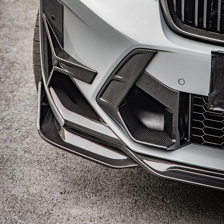 SOOQOO Front Lip SOOQOO V1 BMW X3M F97 LCI Front Lip In Prepreg Carbon Fiber