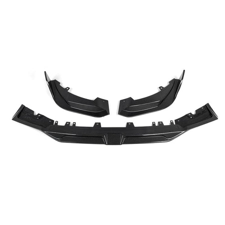 SOOQOO Front Lip SOOQOO V1 BMW X3M F97 LCI Front Lip In Prepreg Carbon Fiber