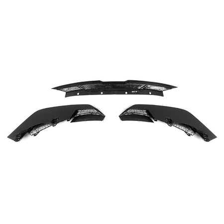 SOOQOO Front Lip SOOQOO V2 BMW G8x M3 M4 Front Lip In Prepreg Carbon Fiber