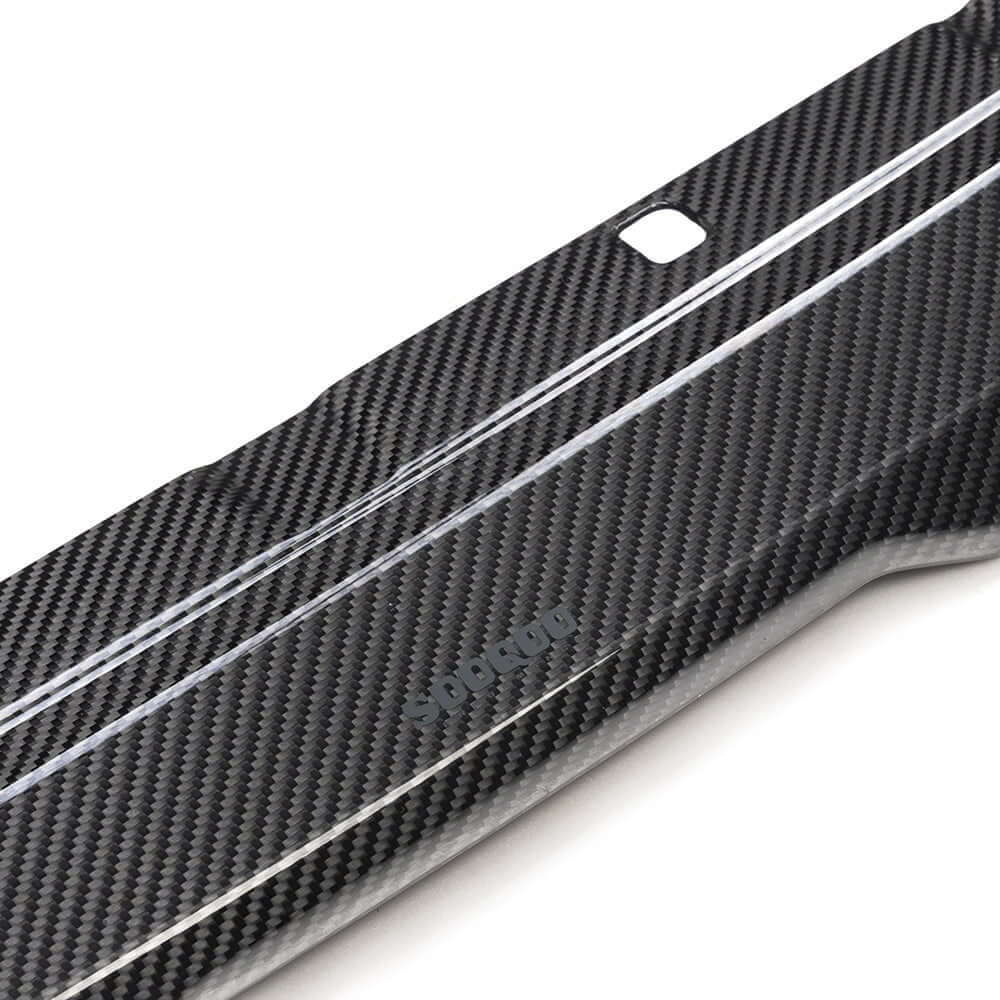 SOOQOO Front Lip SOOQOO V2 BMW G8x M3 M4 Front Lip In Prepreg Carbon Fiber
