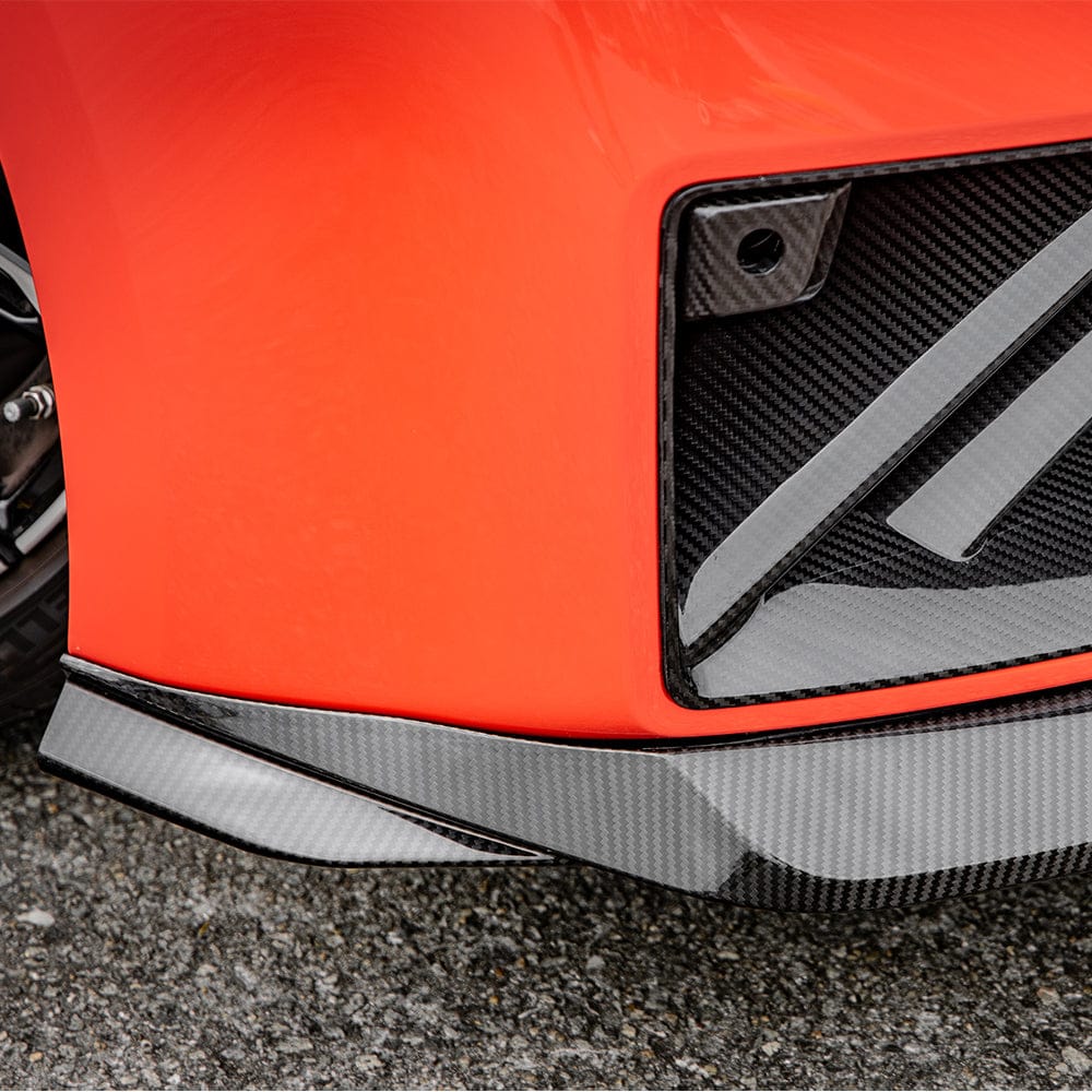 SOOQOO Front Lip SOOQOO V2 BMW M2 G87 Front Lip In Prepreg Carbon Fiber