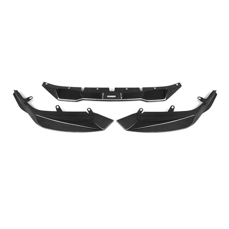 SOOQOO Front Lip SOOQOO V2 BMW M2 G87 Front Lip In Prepreg Carbon Fiber