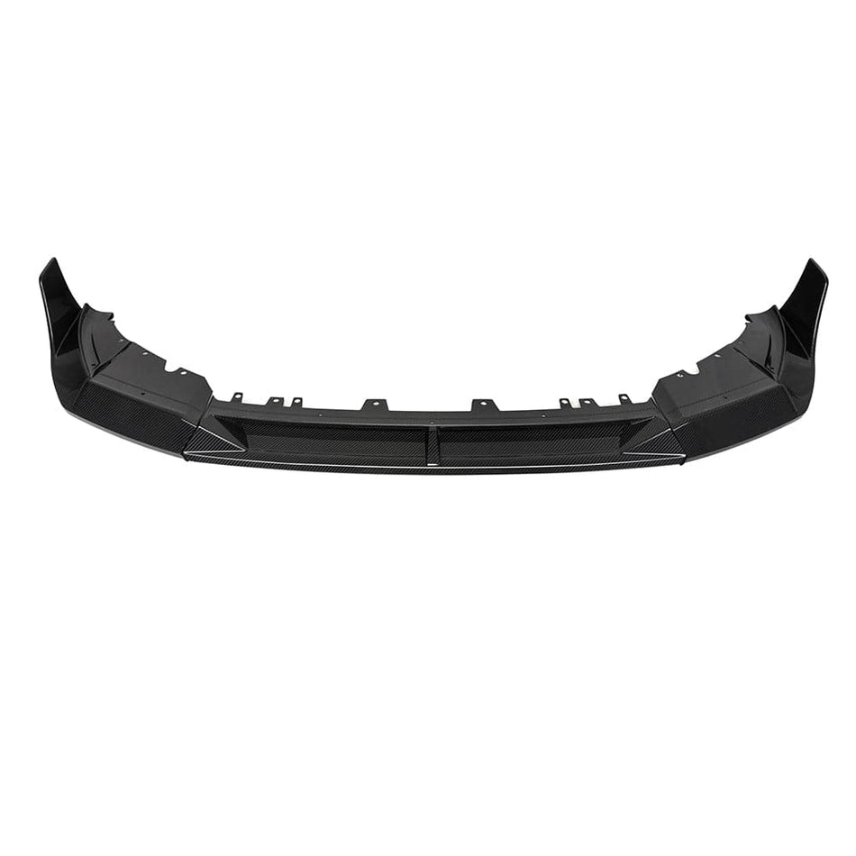 SOOQOO Front Lip SOOQOO V2 BMW X3M F97 LCI Front Lip In Prepreg Carbon Fiber