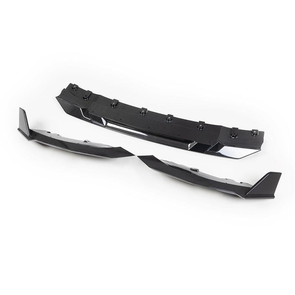 SOOQOO Front Splitter SOOQOO BMW 2 Series G42 Front Lip In Prepreg Carbon Fiber