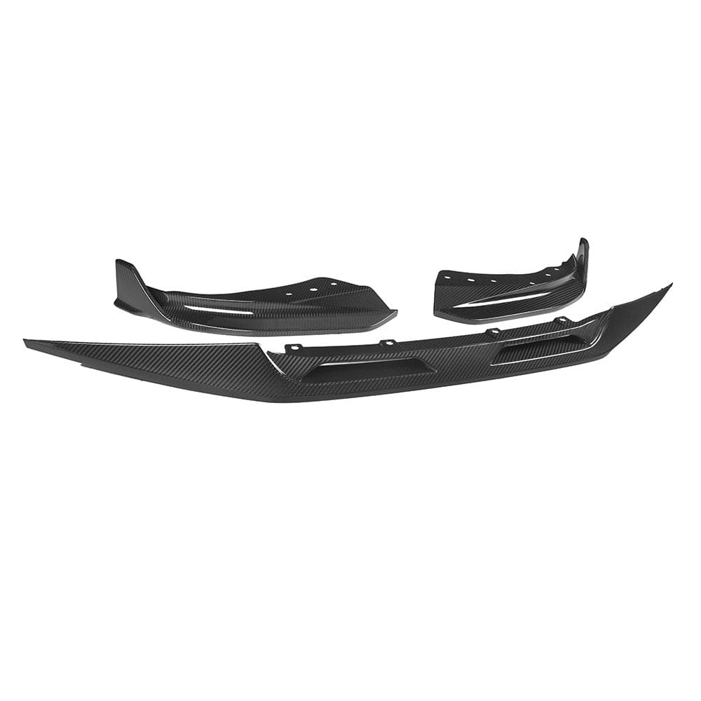 SOOQOO Front Splitter SOOQOO BMW 4 Series G22 Front Lip In Prepreg Carbon Fiber