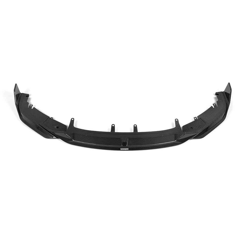 SOOQOO Front Splitter SOOQOO BMW 8 Series G16 Front Lip In Prepreg Carbon Fiber