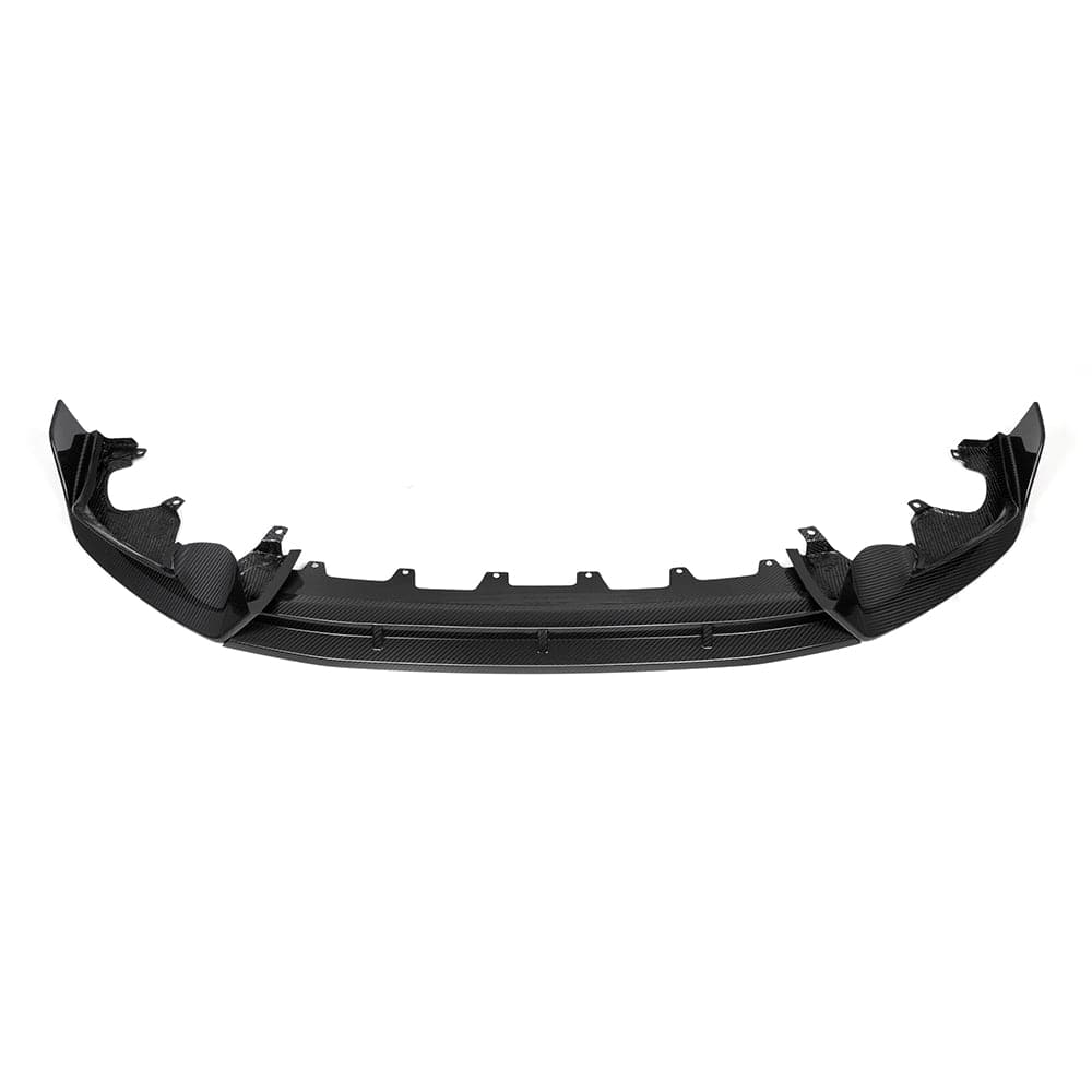 SOOQOO Front Splitter SOOQOO BMW iX3 G08 Front Lip In Prepreg Carbon Fiber