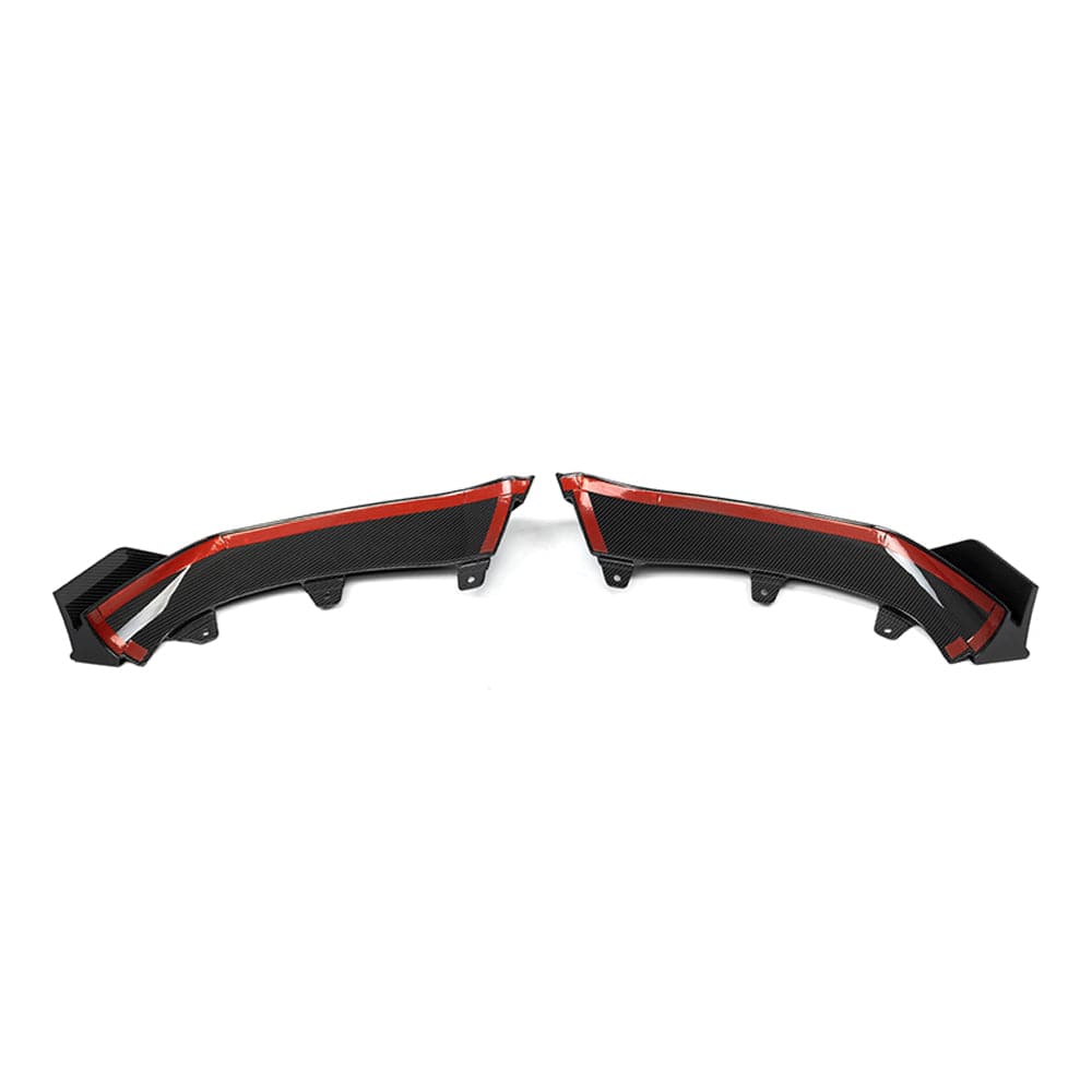 SOOQOO Front Splitter SOOQOO BMW X6 G06 PRE-LCI Front Lip In Prepreg Carbon Fiber